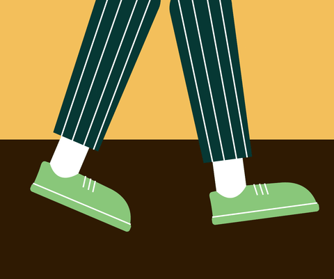 Foot pain from walking