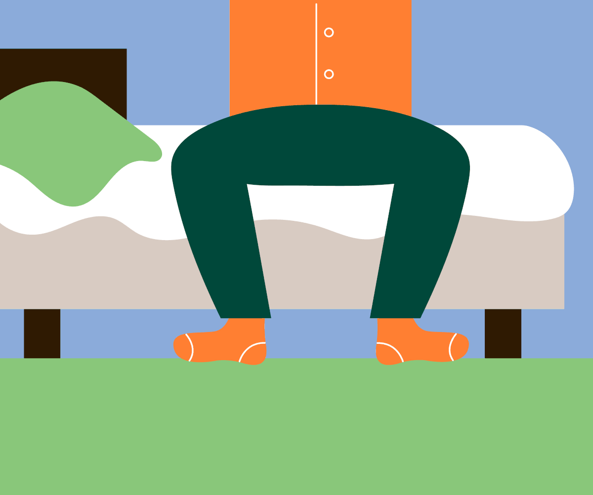 Sore feet in the morning