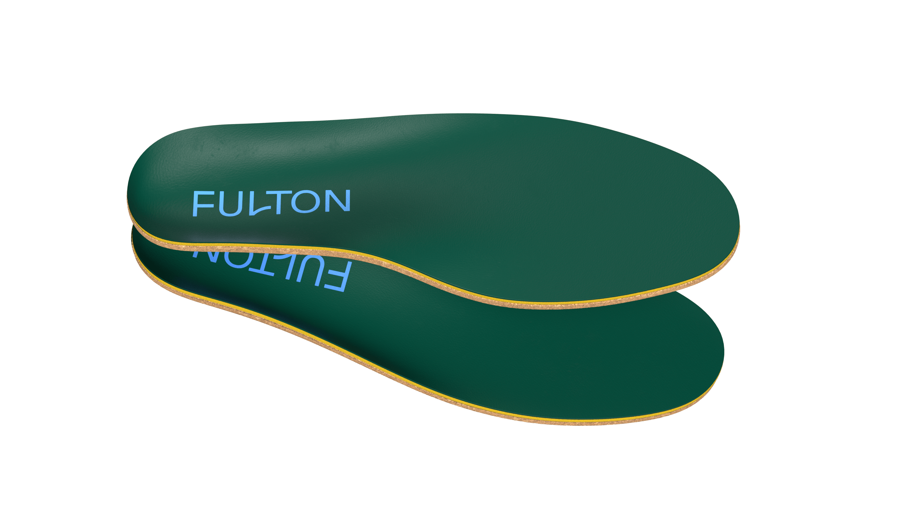 Supportive cork insole